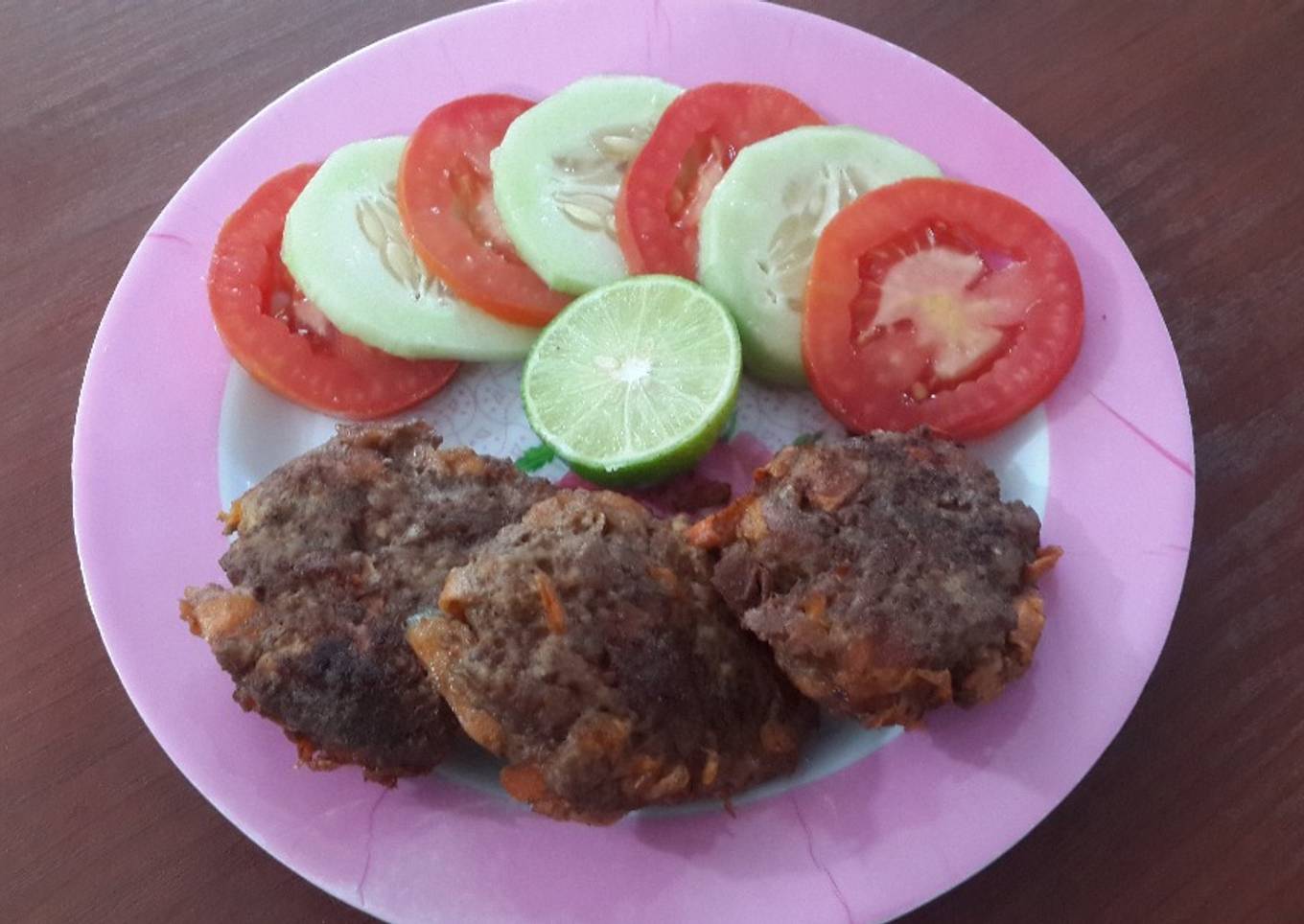 Tortitas de carne con zanahoria MUY Fácil