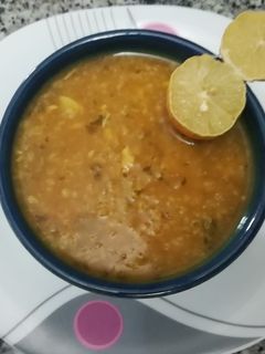 عکسی از دستور سوپ گندم و جو