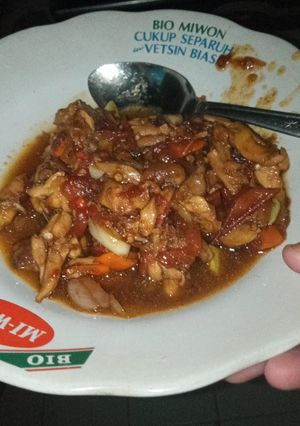 Foto resep Suwir suwir ayam mercon pedas manis😊
