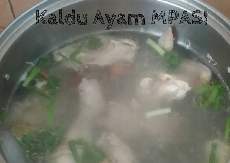 Kaldu Ayam MPASI