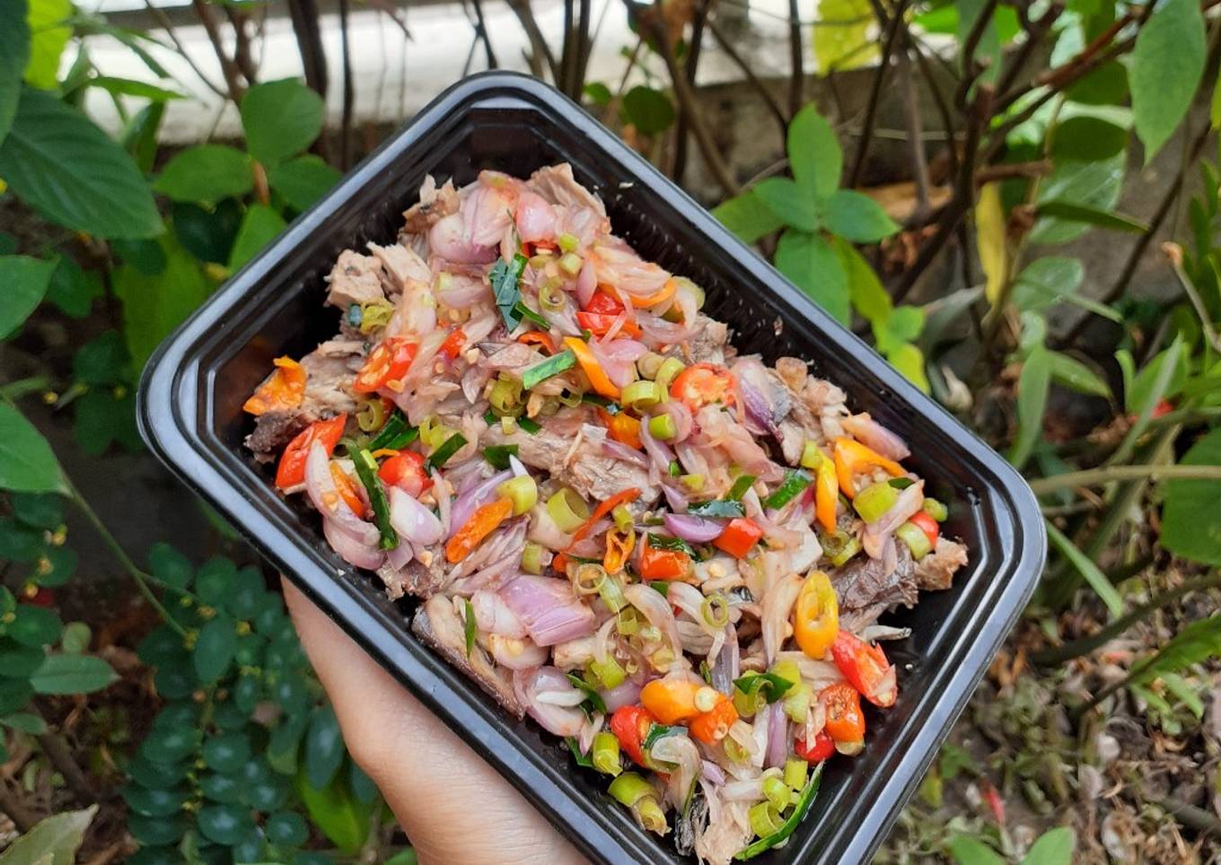 Mashed Sawyer Tuna Sambal