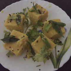A picture of Dhokla.