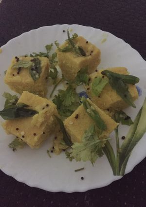 A picture of Dhokla.