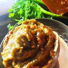 A picture of Wood Apple (Bel) Chutney.