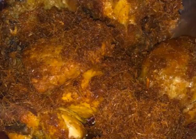 12 Resep: Ayam goreng rempah bumbu kuning Kekinian