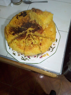 Una foto de Torta de ahuyama o calabaza