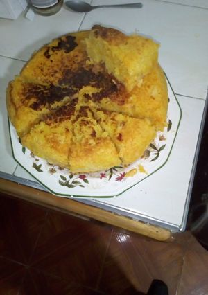 Una foto de Torta de ahuyama o calabaza