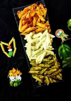 A picture of Tricolor Pasta.