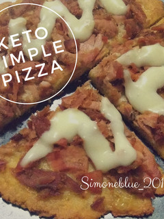 Foto resep Keto Simple Pizza