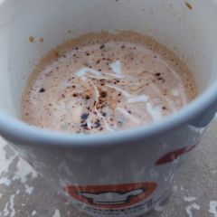 A picture of Creamy coffee.