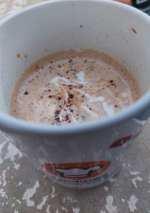 A picture of Creamy coffee.