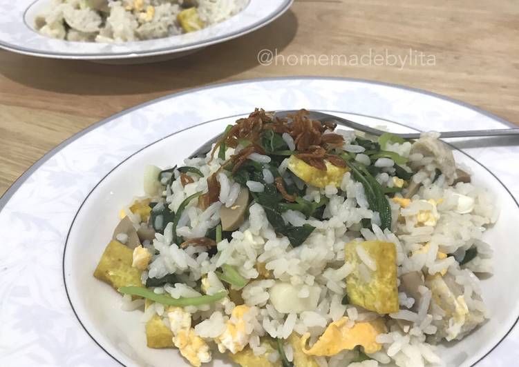 Resep Nasi goreng capcay kangkung sehat endes mudah #homemadebylita, Bikin Ngiler