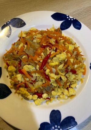 Foto resep Orak Arik Telur Sayuran