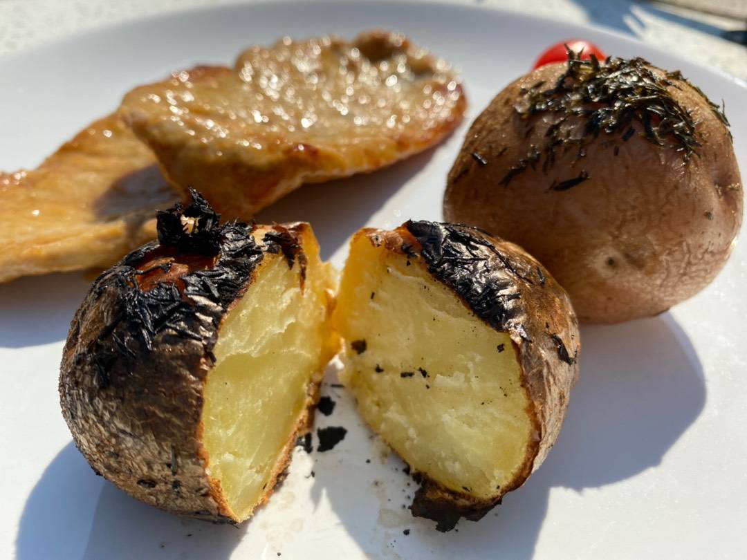 Héjában sült krumpli recept recept fotó