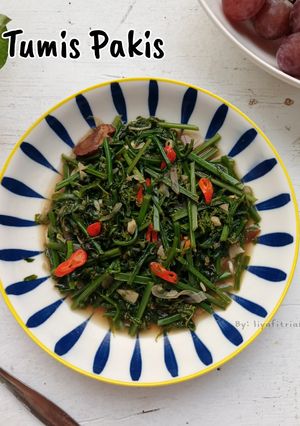 Foto resep Tumis Pakis