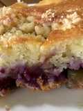 Torta alemana de uva (cuca de uva)
