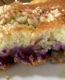 Torta alemana de uva (cuca de uva)