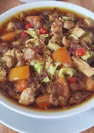 Foto resep Tongseng ayam tanpa santan