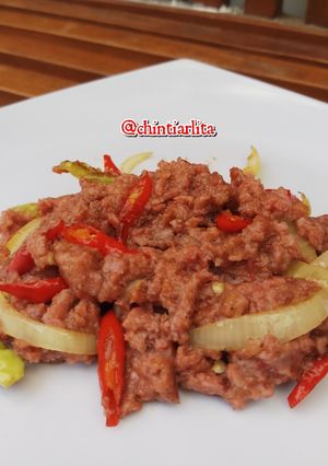 Foto resep Tumis kornet cabe ijo