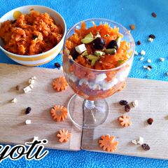 A picture of Gajar Halwa.