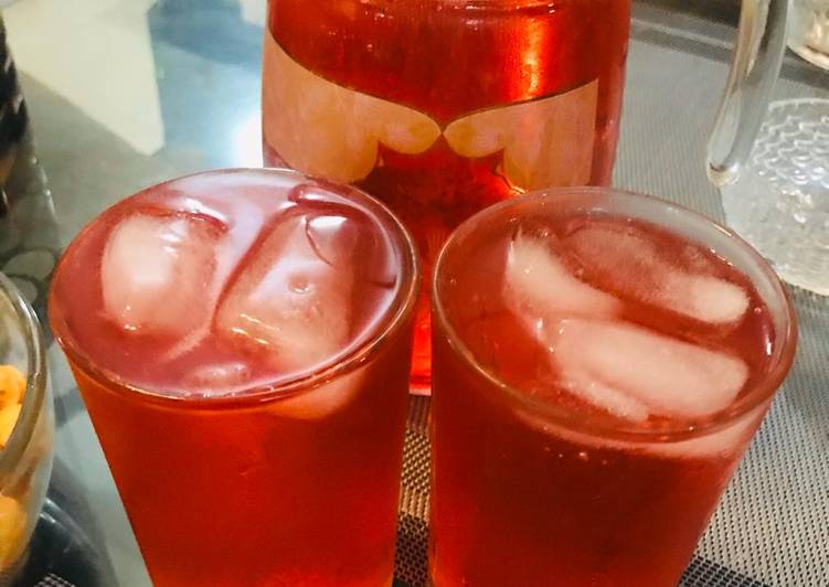 Rooh afza drink