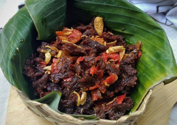 Dendeng Balado Khas Minang