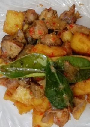 Foto resep Sambel goreng kentang ati🏁