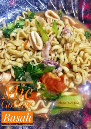 Foto resep Mie goreng basah