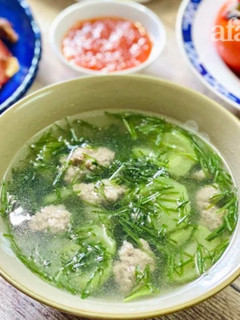 Hình của món Canh Mướp Nấu Thịt Heo.