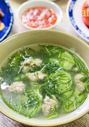 Hình của món Canh Mướp Nấu Thịt Heo.