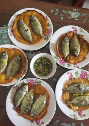 Hình của món Bánh xèo cá kình.