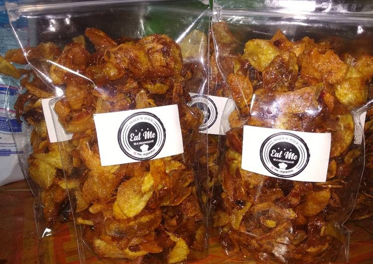 Resep Kering kentang manis Anti Gagal