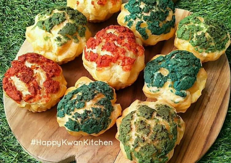 Cracquelin Choux (Soes unik ala Jepang)