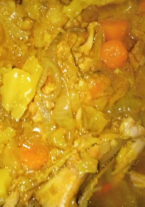 A picture of Veggie chicken.