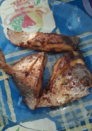 Foto resep Ikan bawal goreng rumahan praktis