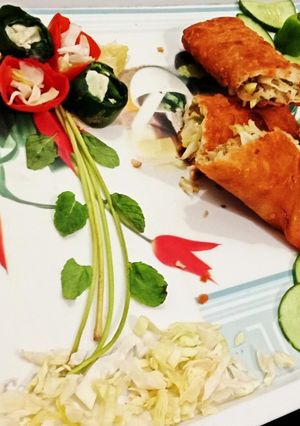 A picture of Spring Rolls.