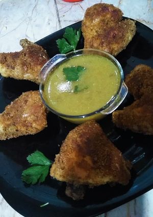 صورة لوصفة دجاج الكنتاكي 🍗🍗