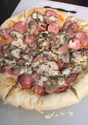 Foto resep Pizza (rice cooker)