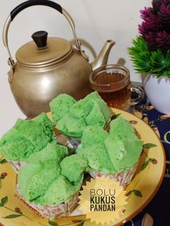 Foto resep Bolu Kukus Pandan Mekar 1 Telur