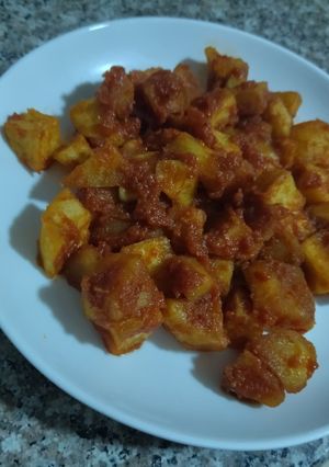 A picture of Sauteed potatoes.