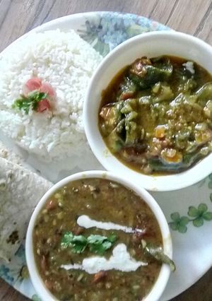 A picture of Kali Urad Dal.