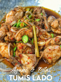 Gambar Ayam & Petai Tumis Lado