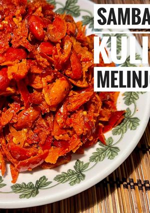 Foto resep Sambal Kulit Melinjo ala Mama