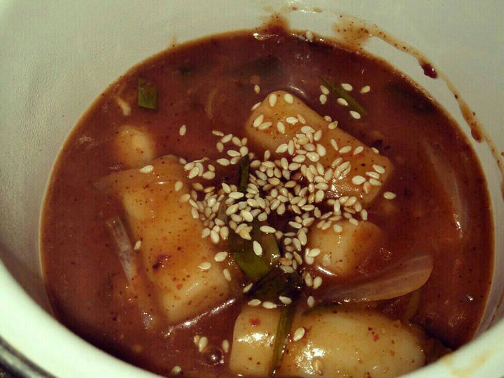 Resep Tteokbokki Homemade Super Pedas Anti Gagal