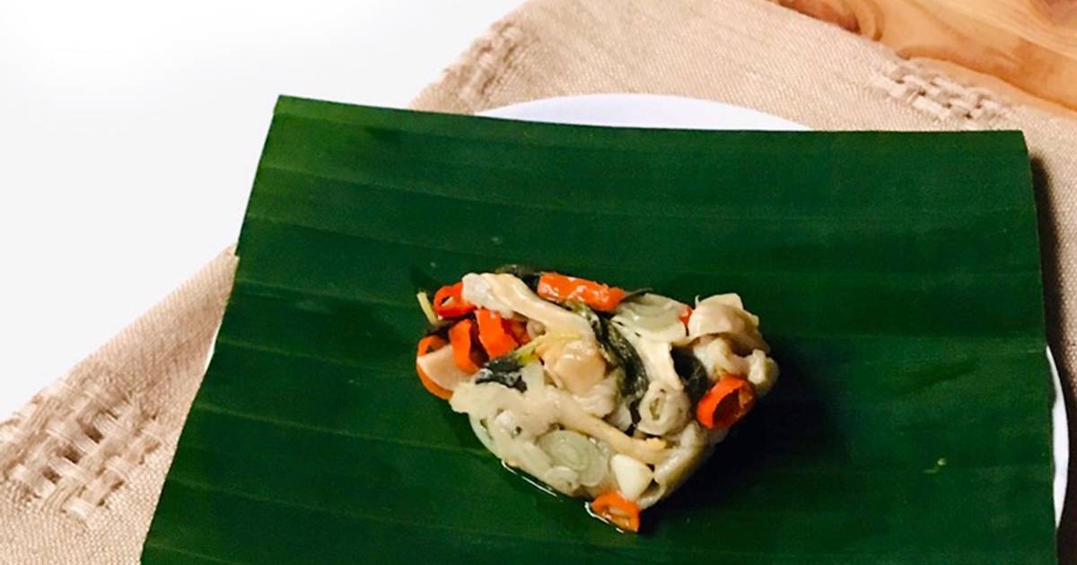 Resep Pepes Jamur Tiram oleh anif agustina - Cookpad