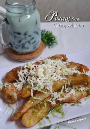 Foto resep Pisang Keju Crispy Matcha