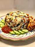 Nasi Bejek Kulit Ayam