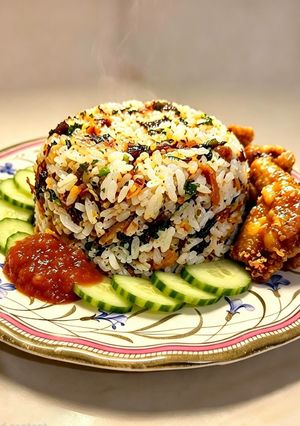 Foto resep Nasi Bejek Kulit Ayam