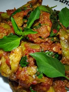 Foto resep Sambal terong kemangi