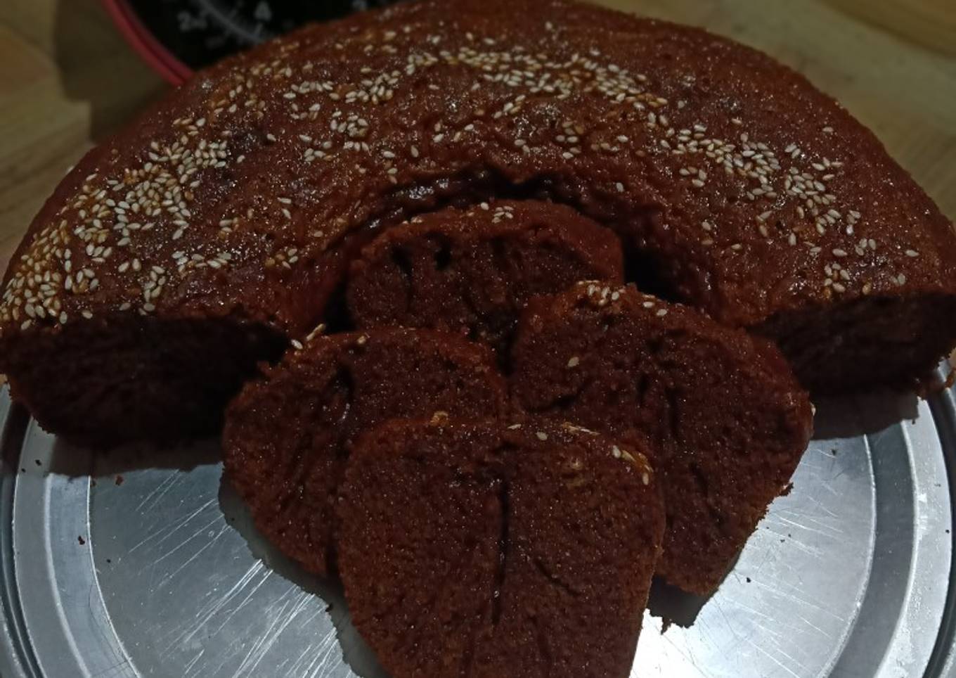Kue sarang semut wijen